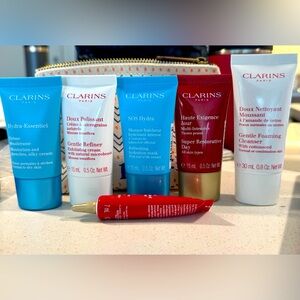 Clarins Skincare 7 pieces Set -